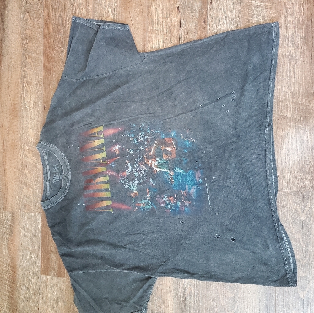 Urban Outfitters Nirvana Shirt One Size